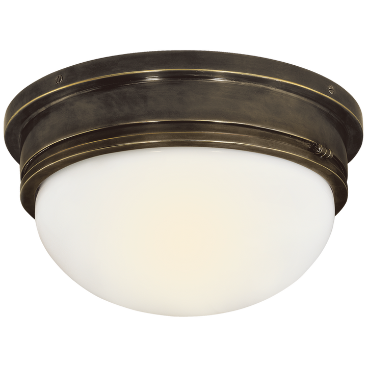 Visual Comfort & Co. Marine Large Flush Mount Ceiling Flush Mounts Visual Comfort & Co. Bronze  