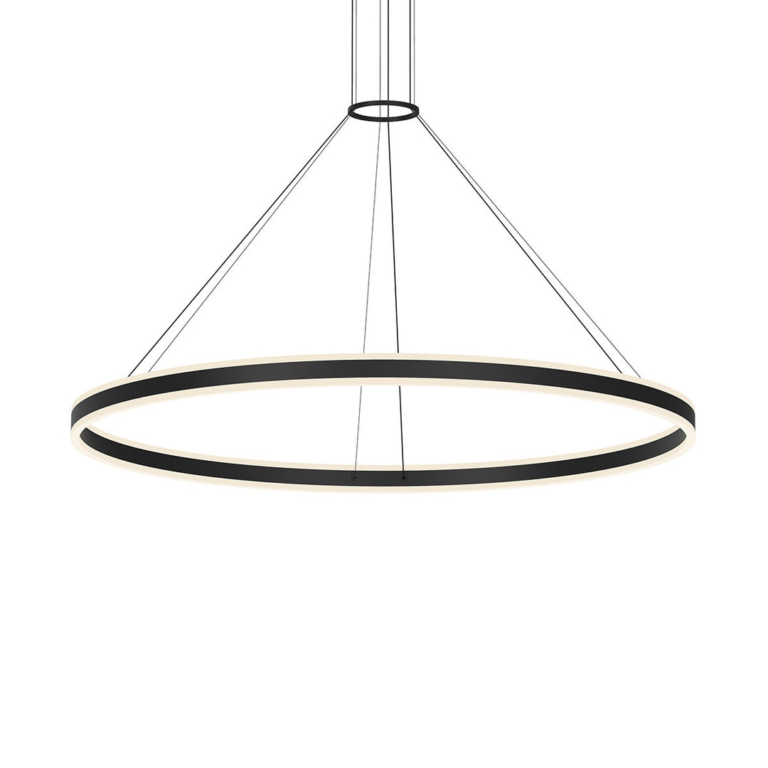 Sonneman Double Corona™ 60" LED Ring Pendant Pendants Sonneman   