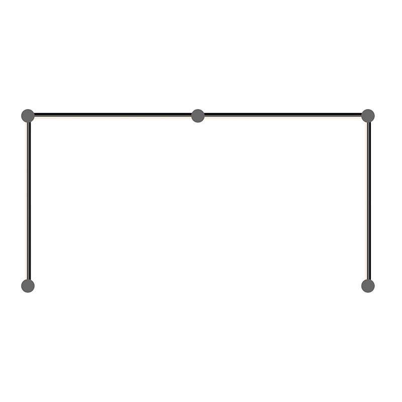 Sonneman Purolinear 360™ 24" Double N LED Wall Bar