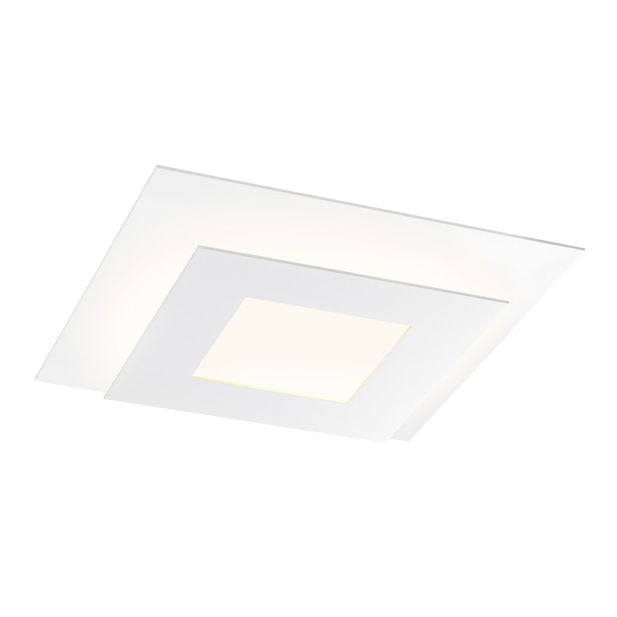 Sonneman Offset™ Square LED Surface Mount Semi-Flush Mount Sonneman   