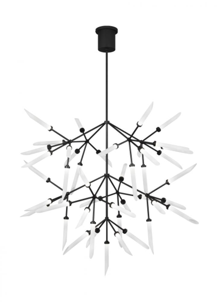 Tech Lighting Spur Grande Chandelier Chandeliers Visual Comfort Modern   