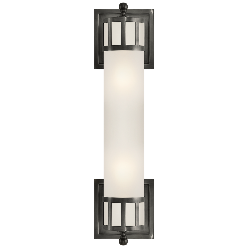 Visual Comfort & Co. Openwork Medium Sconce Wall Sconces Visual Comfort & Co. Bronze  