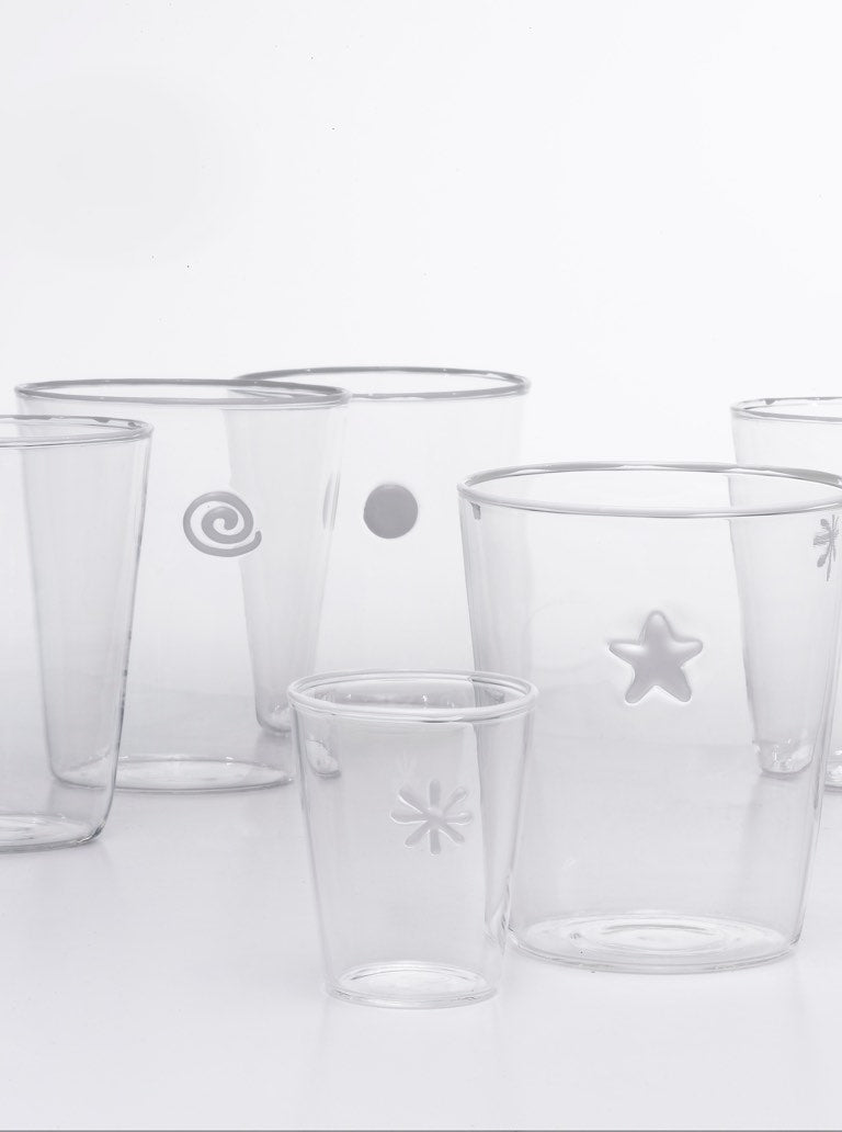 Zafferano America Symbols 6-Piece Assortment Glassware Zafferano America   