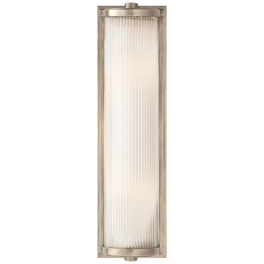 Visual Comfort & Co. Dresser Long Glass Rod Light Wall Sconces Visual Comfort & Co. Antique Nickel  