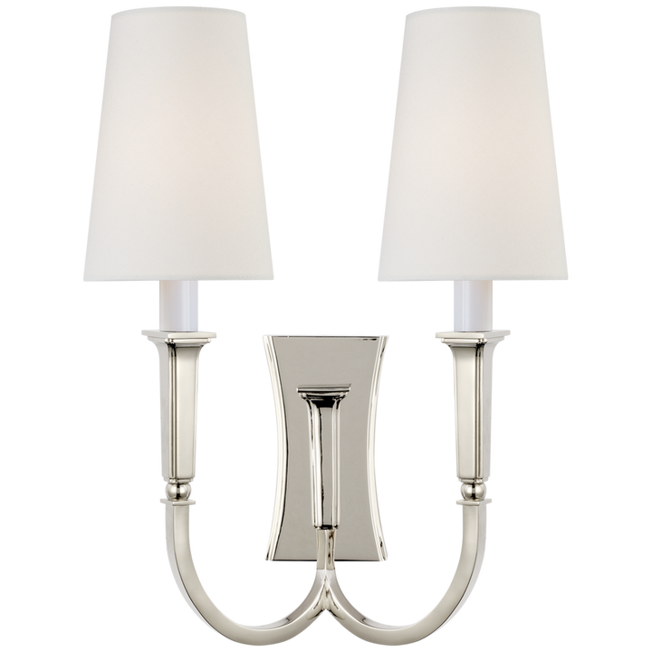 Visual Comfort & Co. Delphia Large Double Arm Sconce