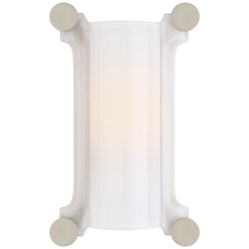 Visual Comfort & Co. Chirac Small Sconce Wall Sconces Visual Comfort & Co. Polished Nickel  