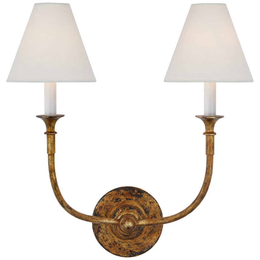 Visual Comfort & Co. Piaf Double Sconce