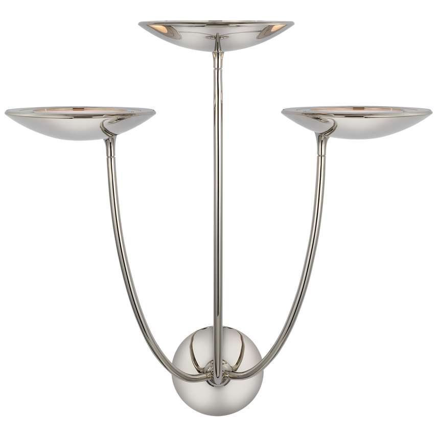 Visual Comfort & Co. Keira Large Triple Sconce