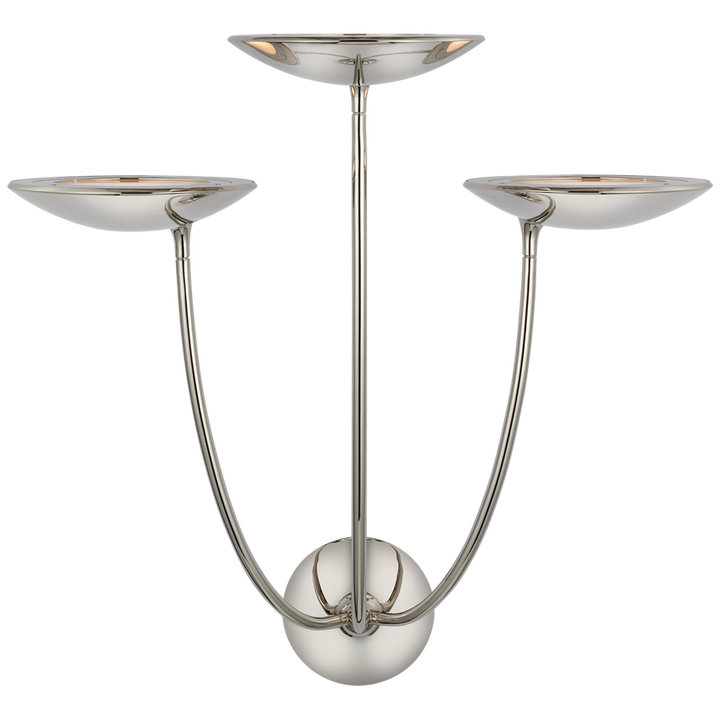 Visual Comfort & Co. Keira Large Triple Sconce