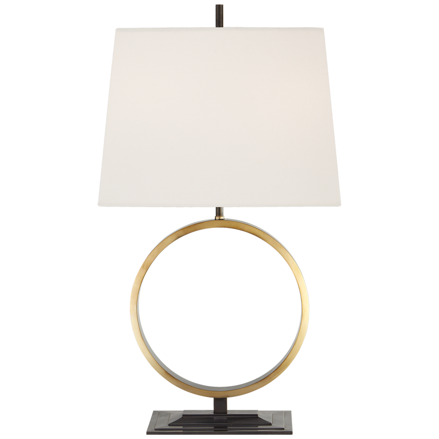 Visual Comfort & Co. Simone Medium Table Lamp Table Lamps Visual Comfort & Co. Bronze with Antique Brass  