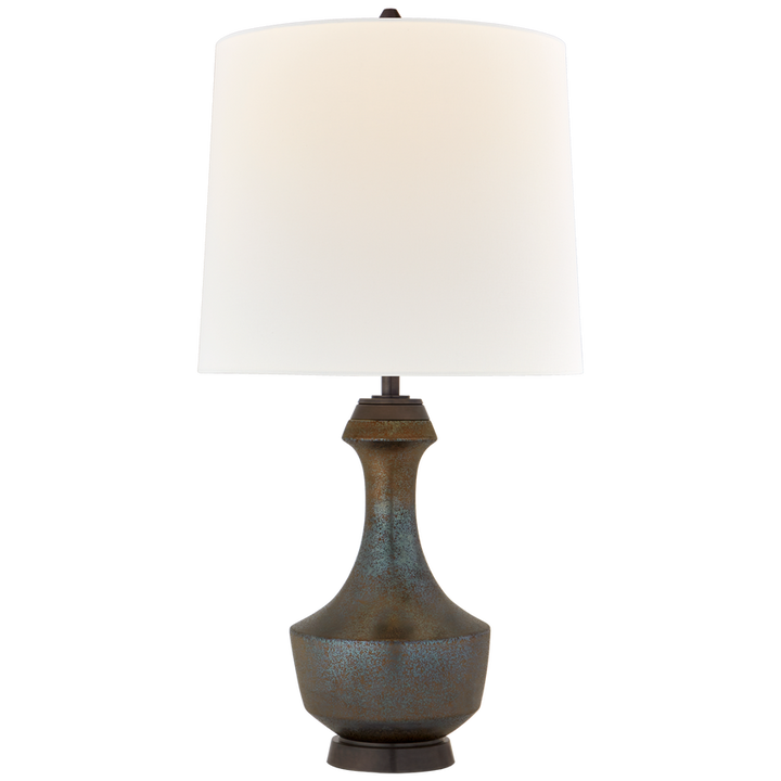 Visual Comfort & Co. Mauro Large Table Lamp Table Lamps Visual Comfort & Co. Crystal Bronze  