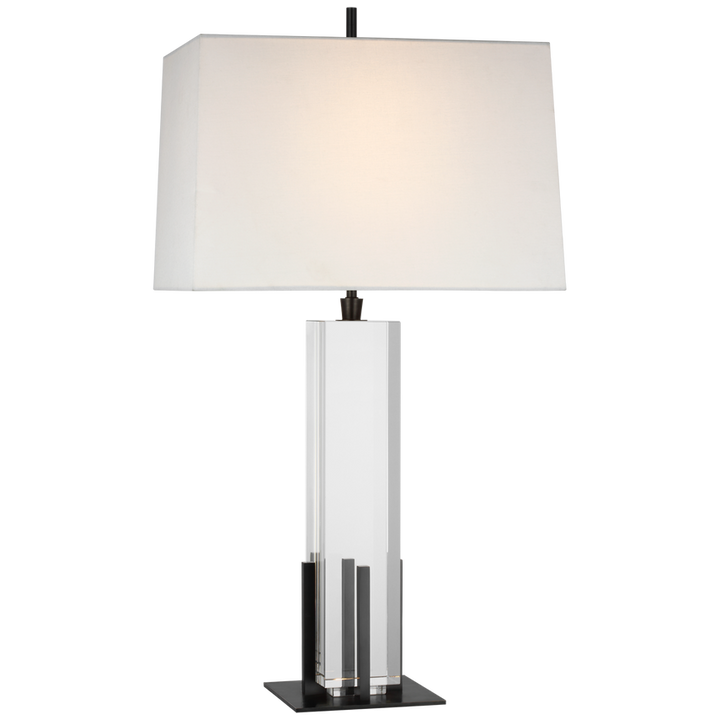 Visual Comfort & Co. Gironde Large Table Lamp Table Lamps Visual Comfort & Co. Alabaster and Bronze  