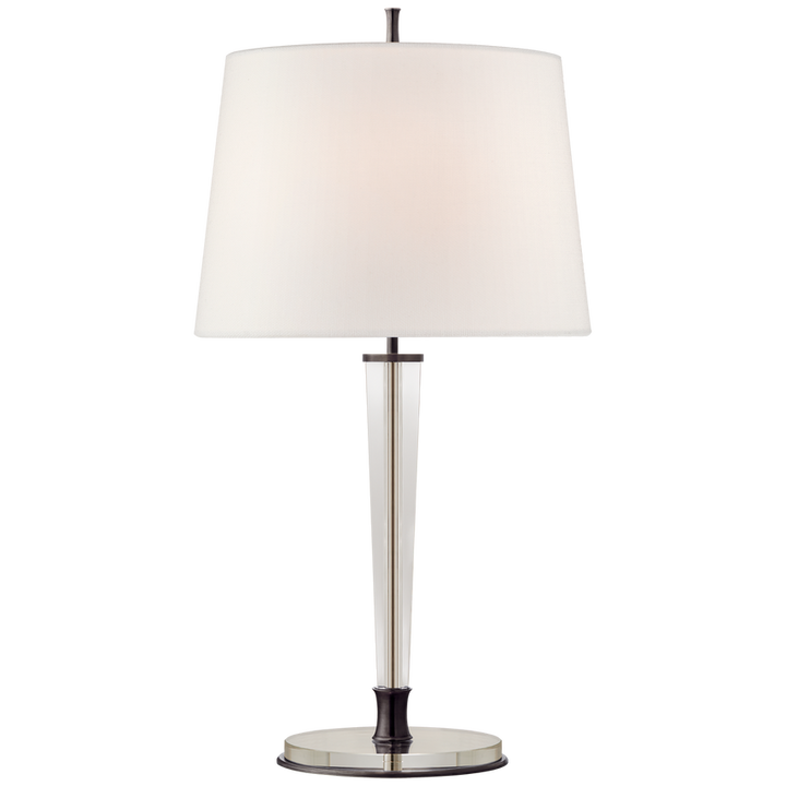 Visual Comfort & Co. Lyra Large Table Lamp Table Lamps Visual Comfort & Co. Bronze and Crystal  