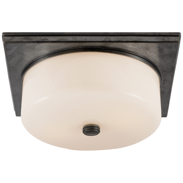 Visual Comfort & Co. Newhouse Circular Flush Mount Ceiling Flush Mounts Visual Comfort & Co. Bronze  