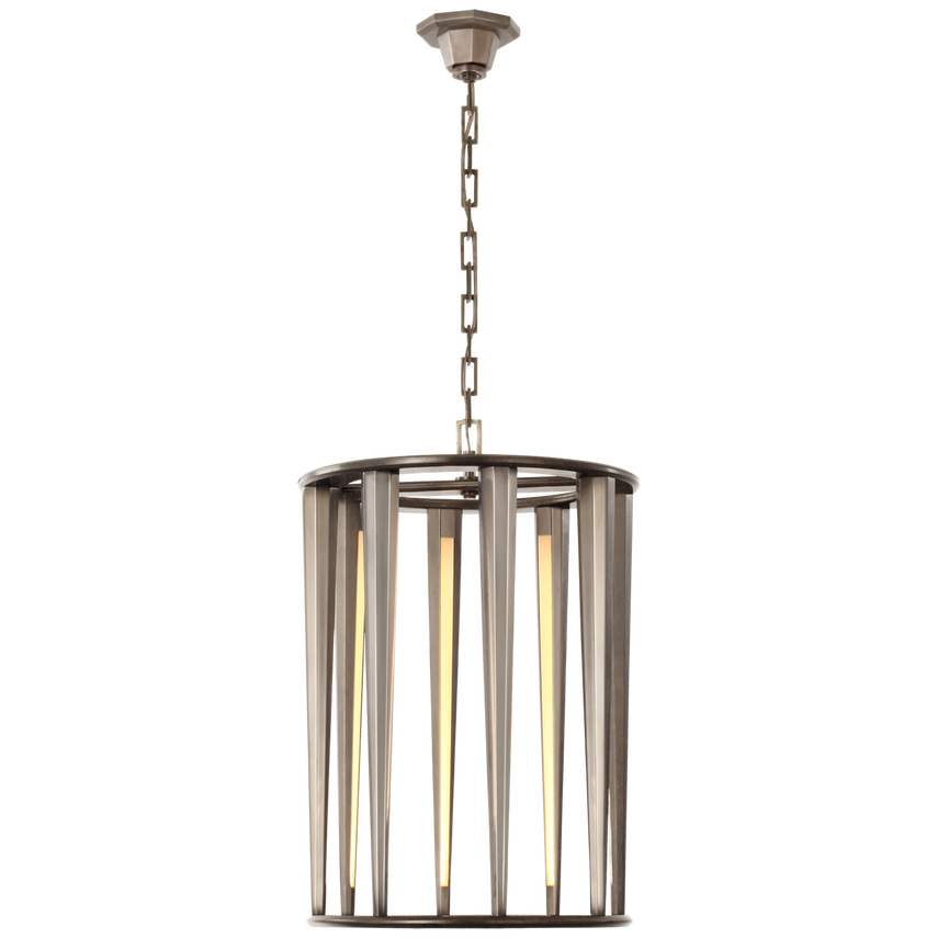 Visual Comfort & Co. Galahad Medium Lantern Pendants Visual Comfort & Co. Bronze  