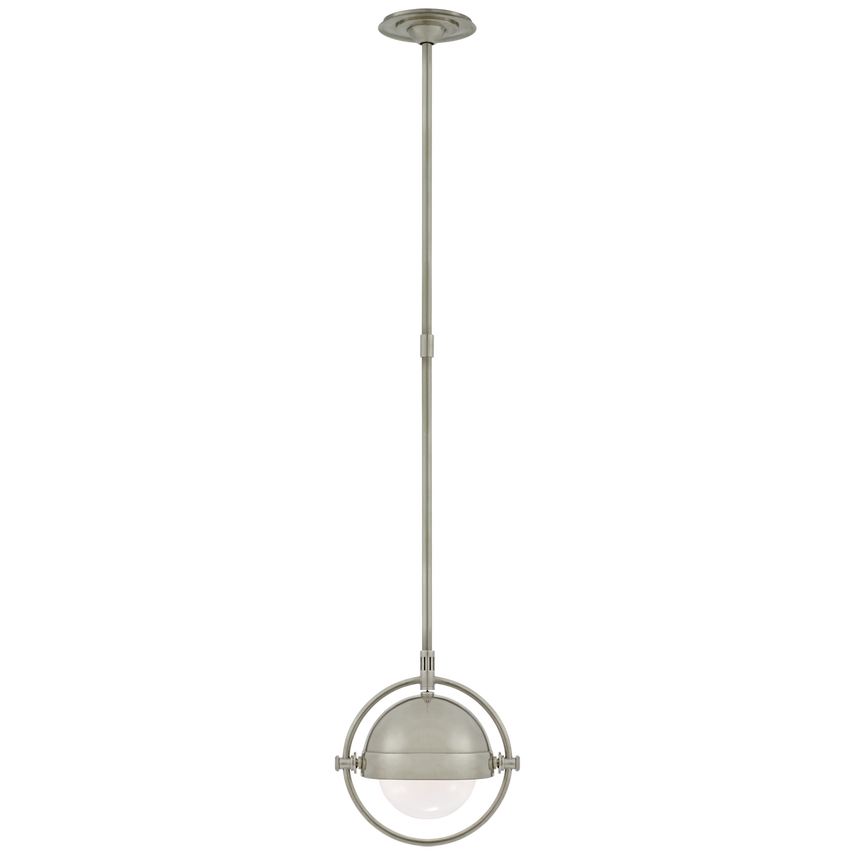 Visual Comfort & Co. Decca Small Orbital Pendant Pendants Visual Comfort & Co. Polished Nickel  