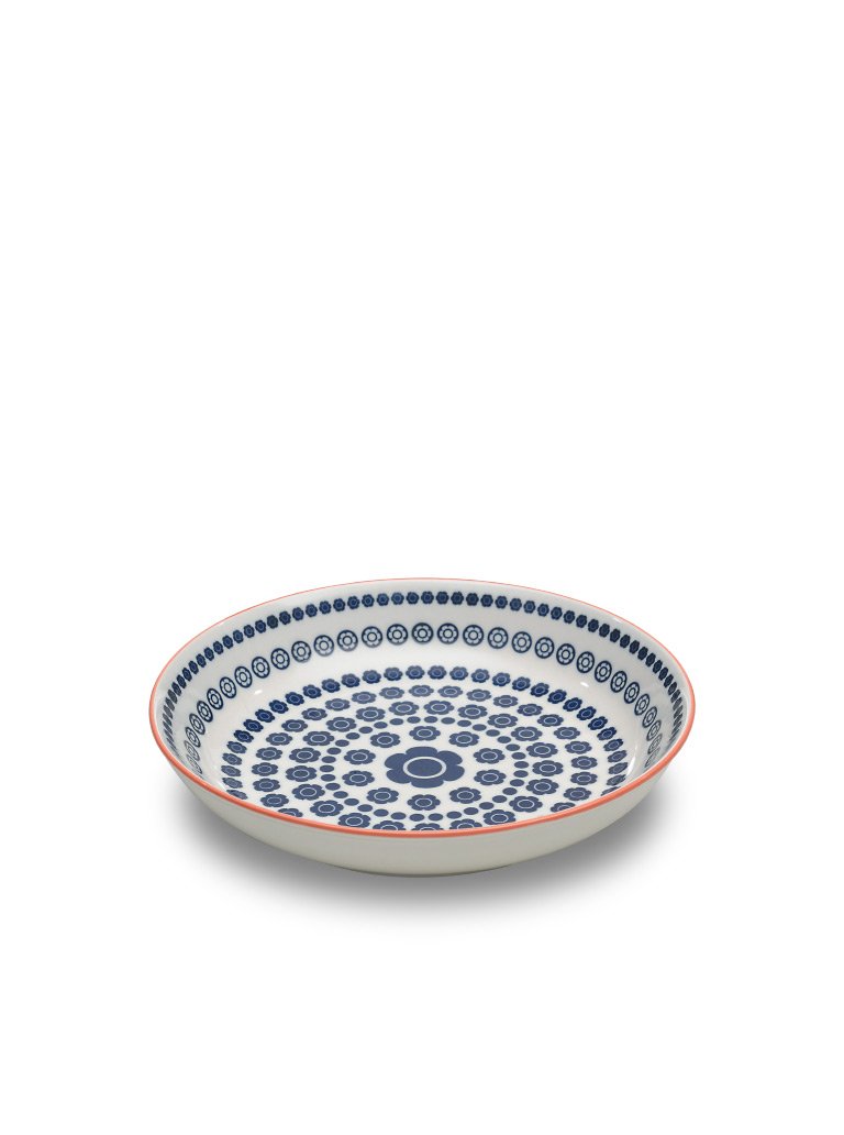 Zafferano America TUE Deep Plate (Set of 2) Tableware Zafferano America Fantasy Blue  