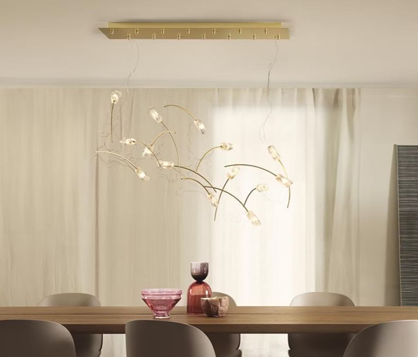 Slamp Tulip 14 Linear Suspension