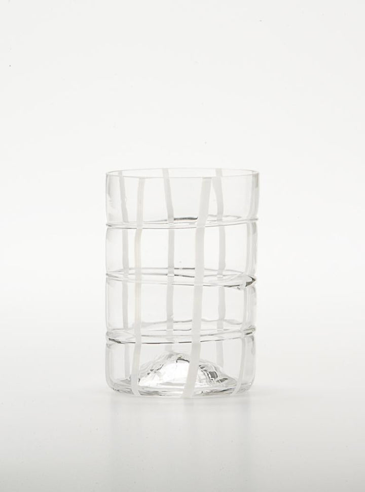 Zafferano America Twiddle Tumbler (Set of 6) Glassware Zafferano America Transparent  