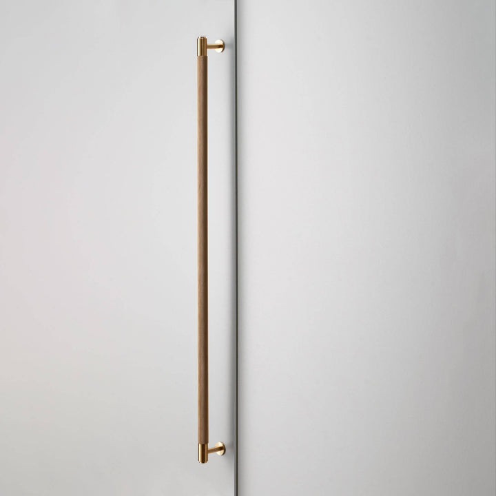 Buster + Punch Single Sided Closet Bar 29.9" | Cross Knurl Design
