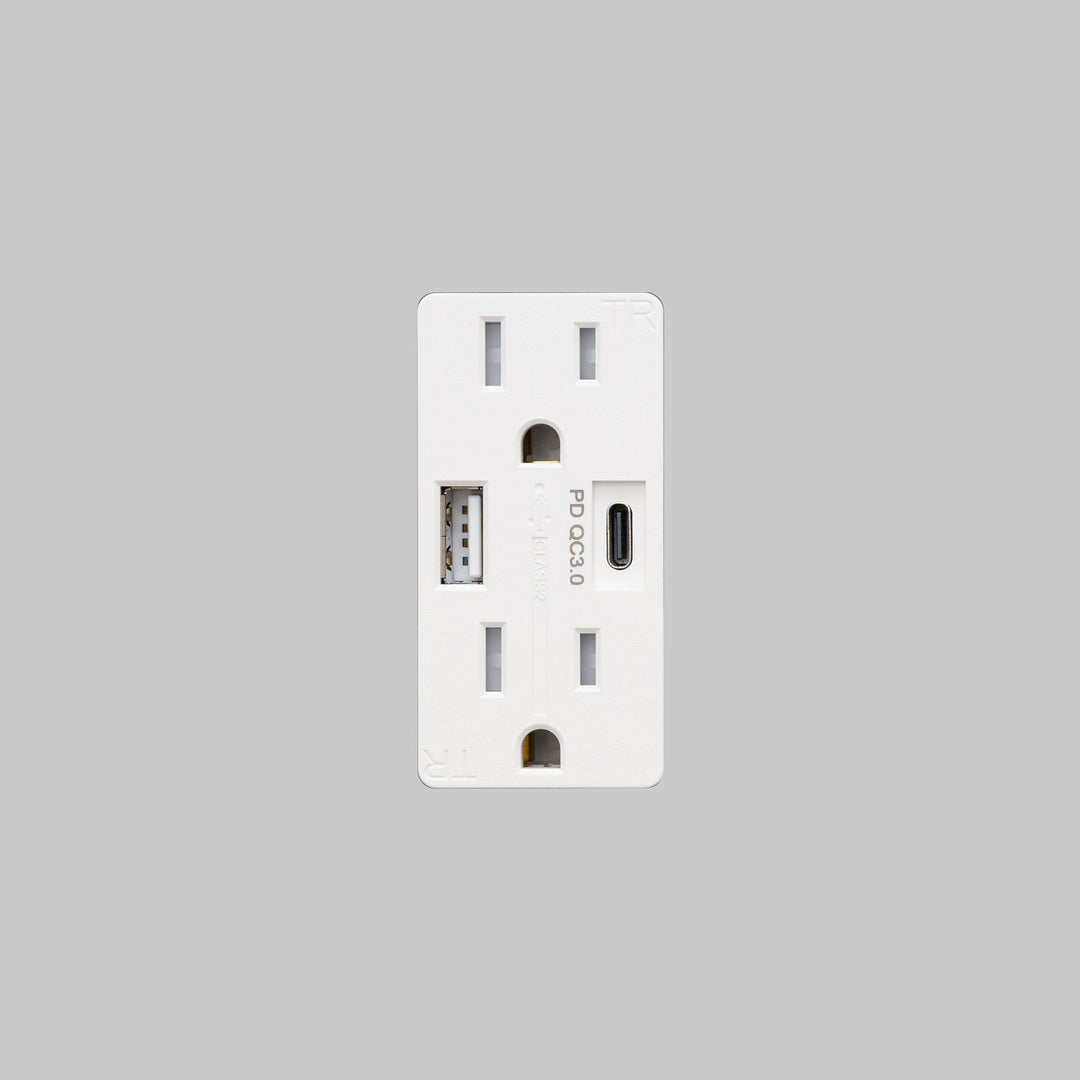 Buster + Punch DUPLEX OUTLET MODULE + 2 USB - A + C