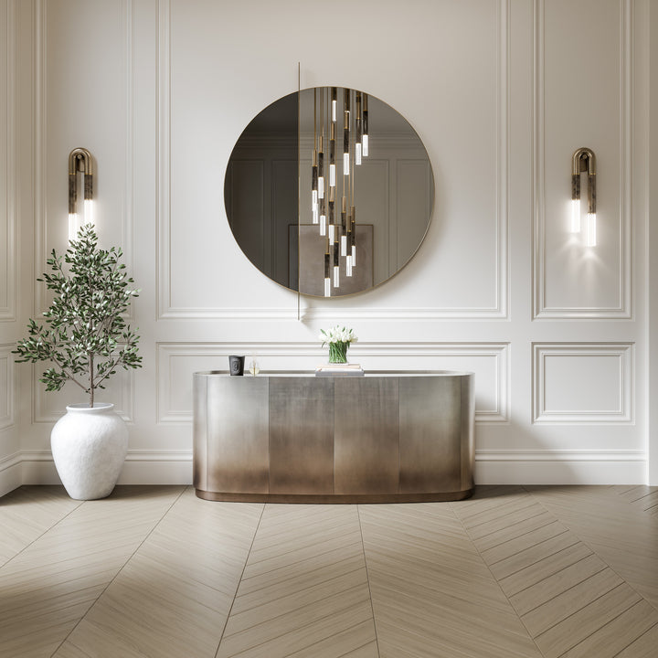 Fine Art Handcrafted Lighting Antonia 28"H LSF Sconce (Model 922550)
