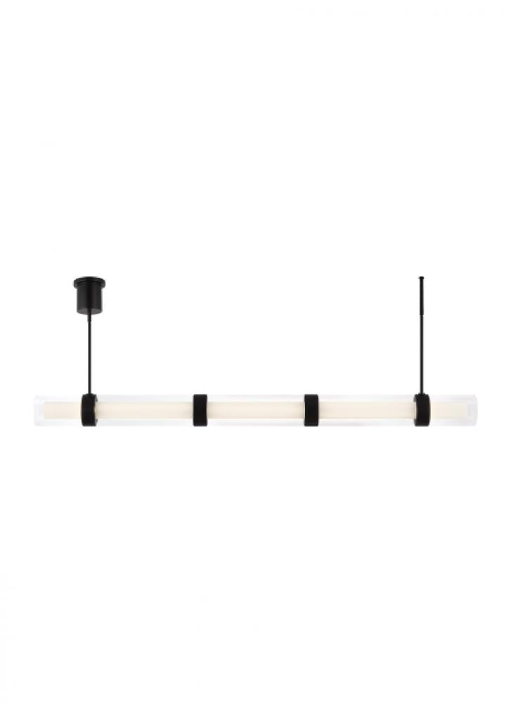 Tech Lighting Wit Linear Suspension Chandeliers Visual Comfort Modern   