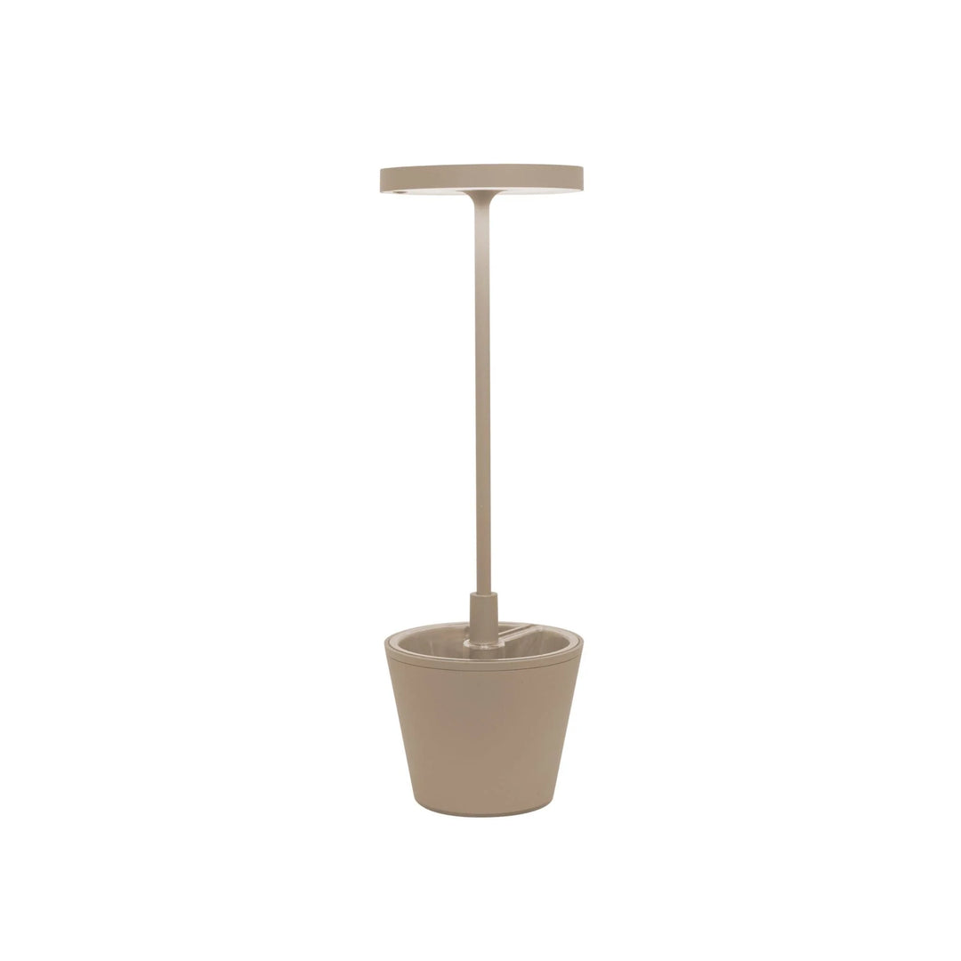 Zafferano Poldina Pro Upside Down Lamp in Sand