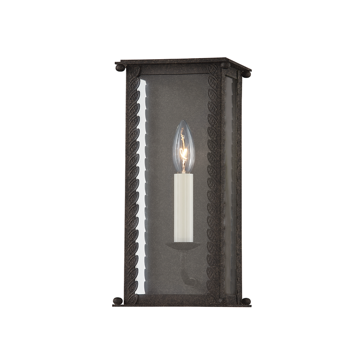 Troy ZUMA 1 LIGHT SMALL EXTERIOR WALL SCONCE B6711 Wall Sconces Troy Lighting   