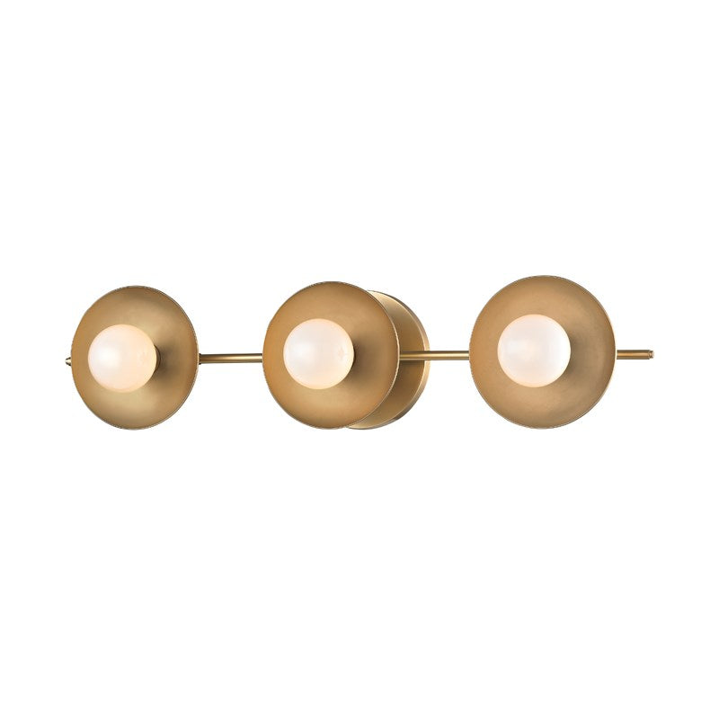 Julien - 3 LIGHT BATH BRACKET Vanity Lights Hudson Valley Lighting Aged Brass  