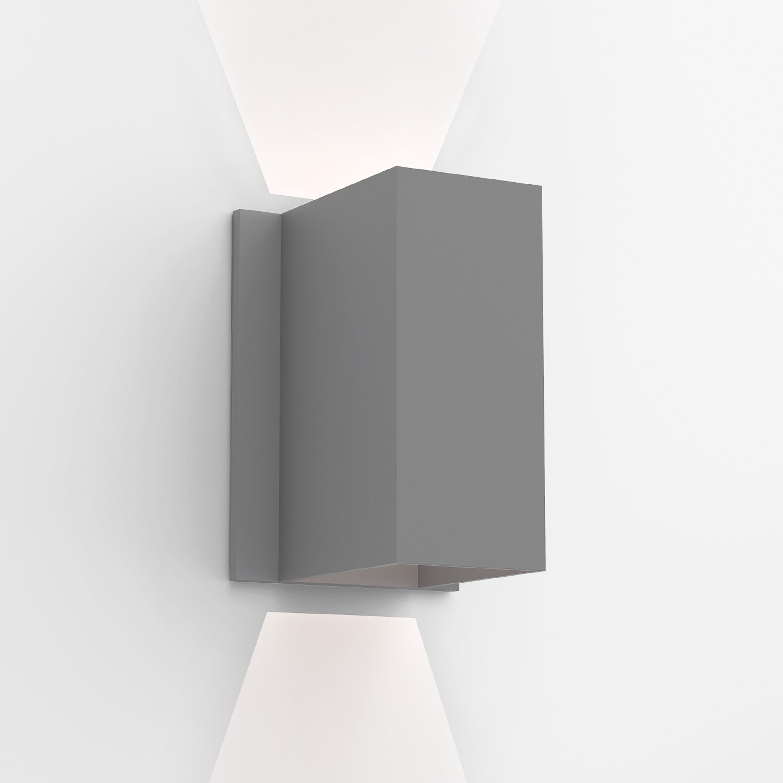 Astro Lighting Oslo Wall Light Fixtures Astro Lighting 4.17x4.33x6.3 Textured Grey Yes (Integral), High Power LED
