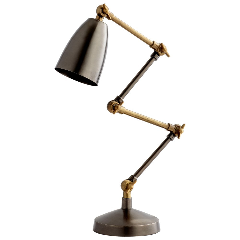Cyan Design 07028 Angleton Desk Lamp Lamp Cyan Design Bronze and Black  