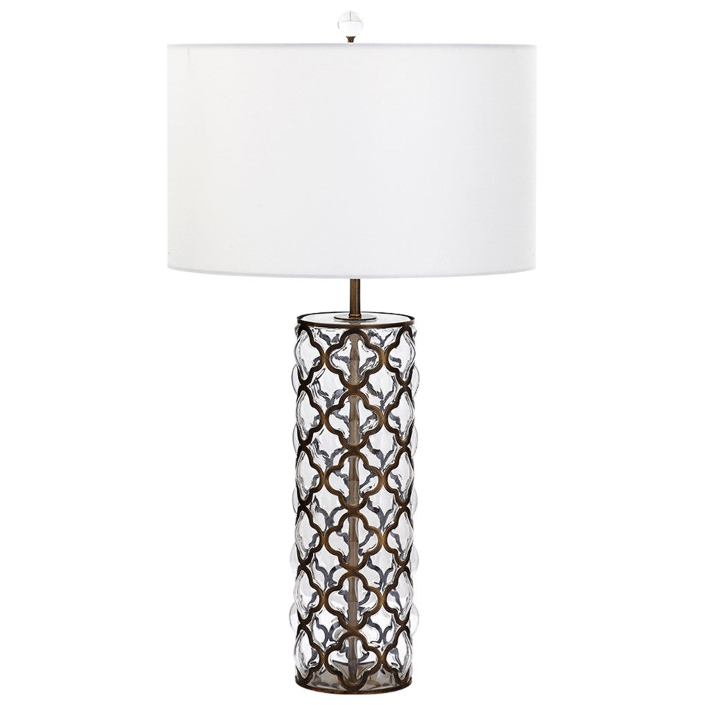 Cyan Design 07978 Large Corsica Table Lamp Lamp Cyan Design Satin Brass  