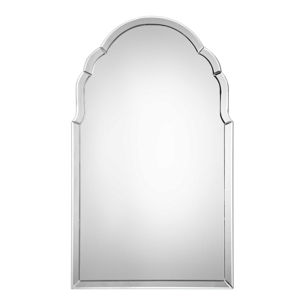 Uttermost Brayden Frameless Arched Mirror Mirrors Uttermost MIRROR,MDF  