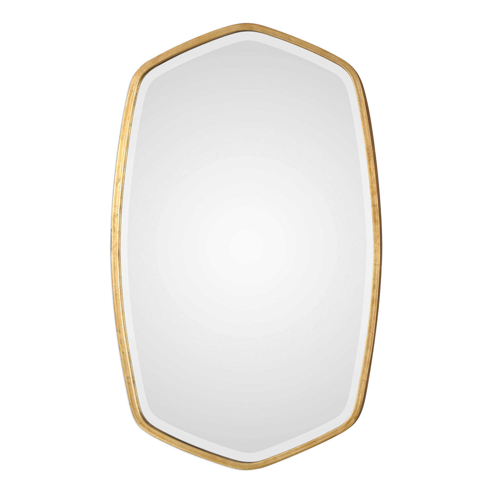 Uttermost Duronia Antiqued Gold Mirror Mirrors Uttermost MDF,METAL,MIRROR  