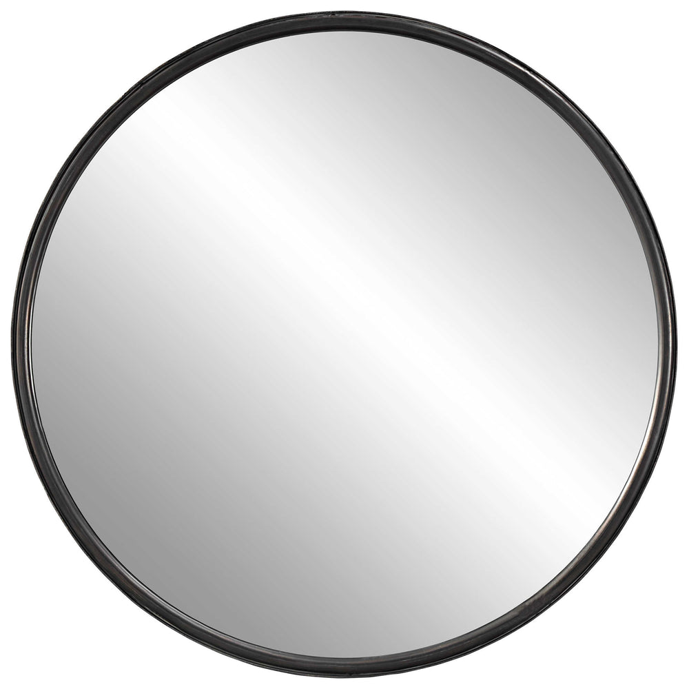 Uttermost Dawsyn Round Mirror Mirrors Uttermost MDF, IRON, MIRROR  