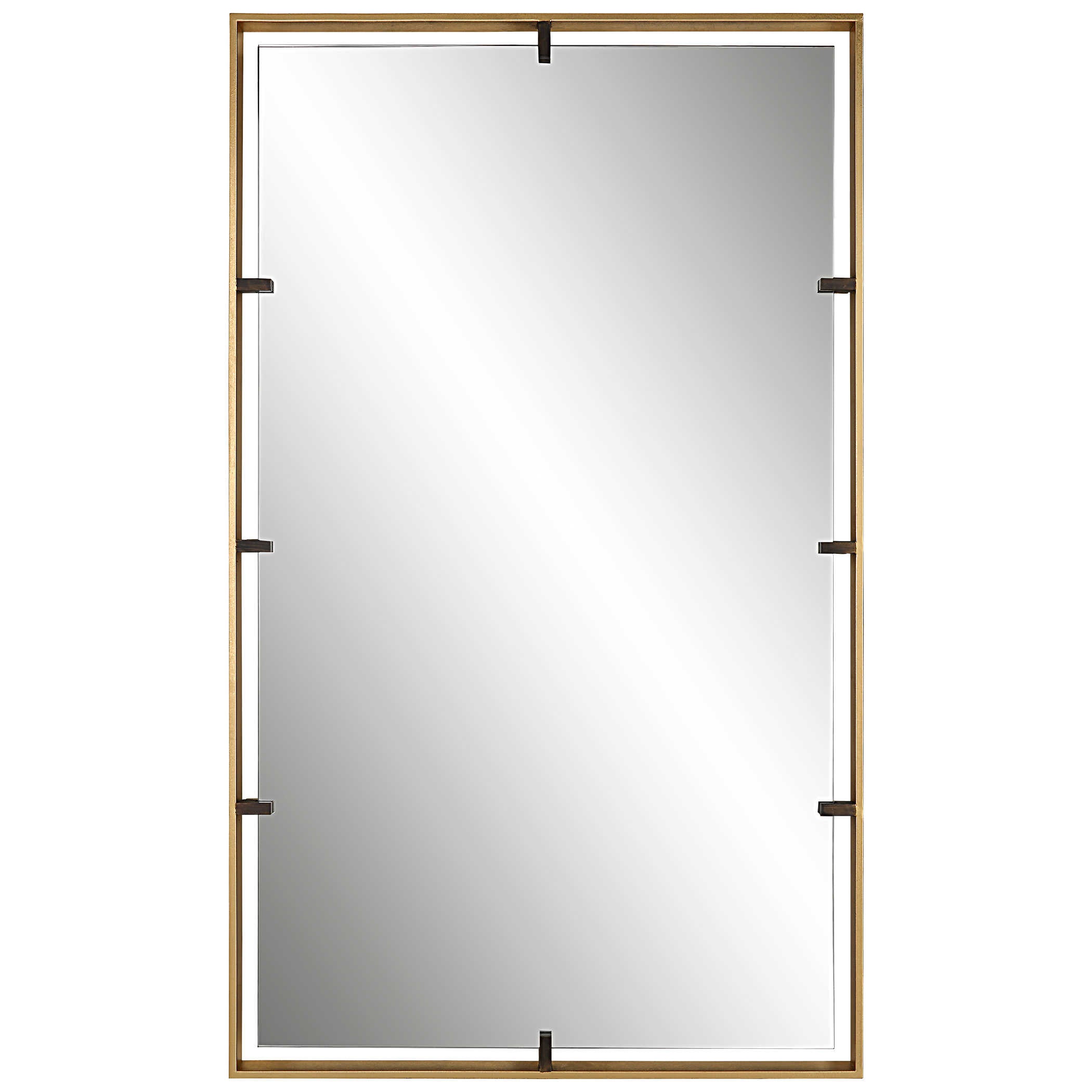 Uttermost Egon Gold Wall Mirror Gold Wall Mirror Uttermost IRON, GLASS, MDF  