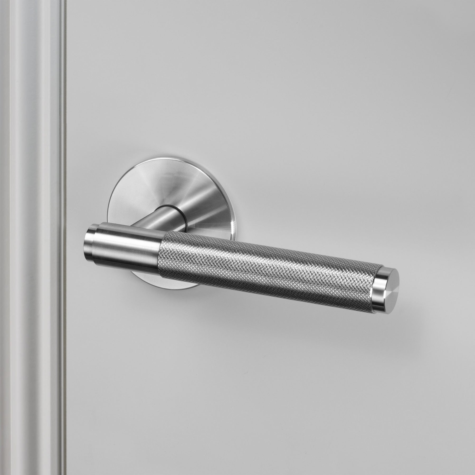 Buster + Punch Conventional Door Handle, Cross Design PASSAGE TYPE