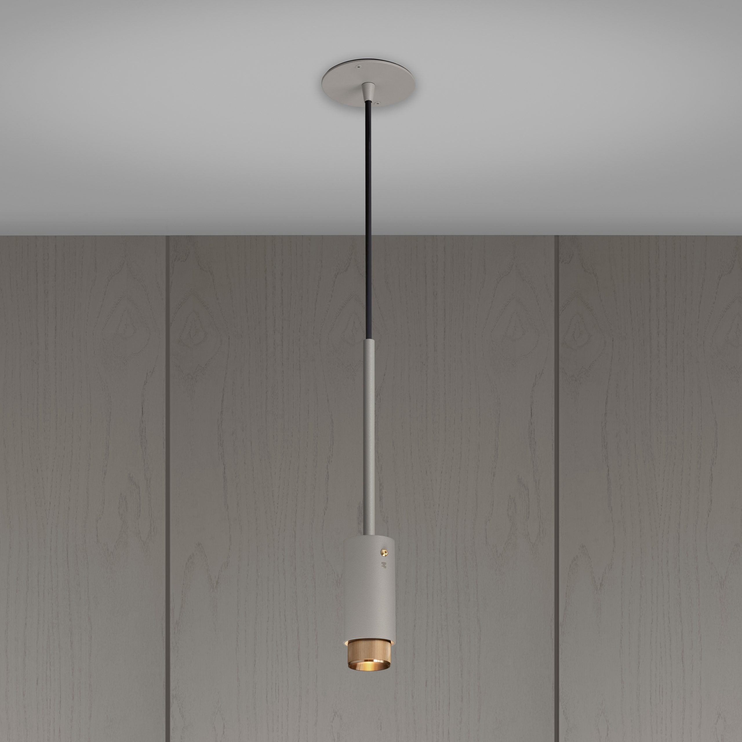 Buster + Punch Exhaust Pendant Mini Pendant Buster + Punch Stone & Brass  