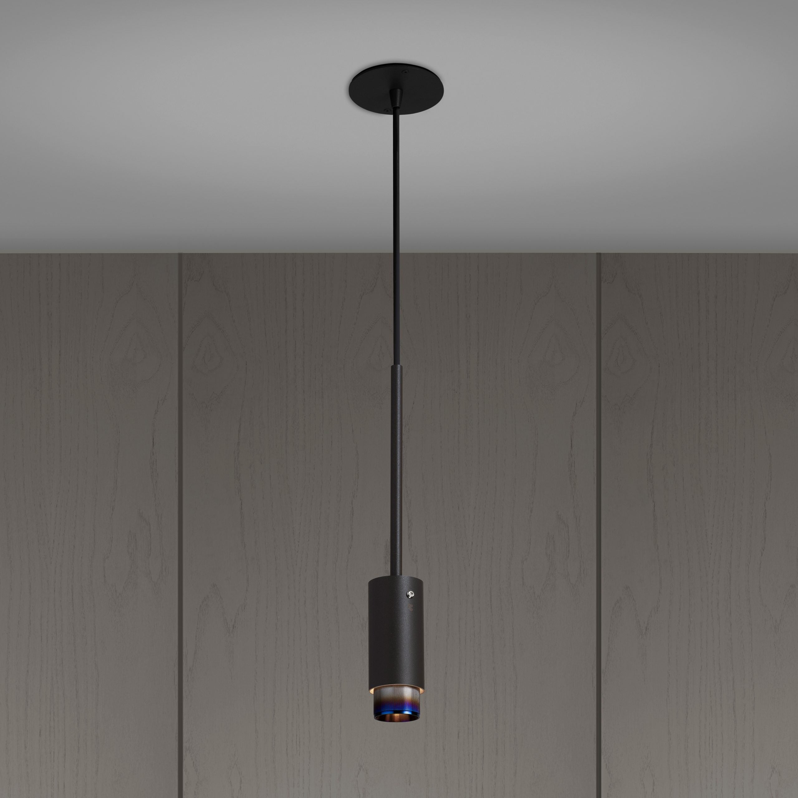 Buster + Punch Exhaust Pendant Mini Pendant Buster + Punch Graphite & Burnt Steel  