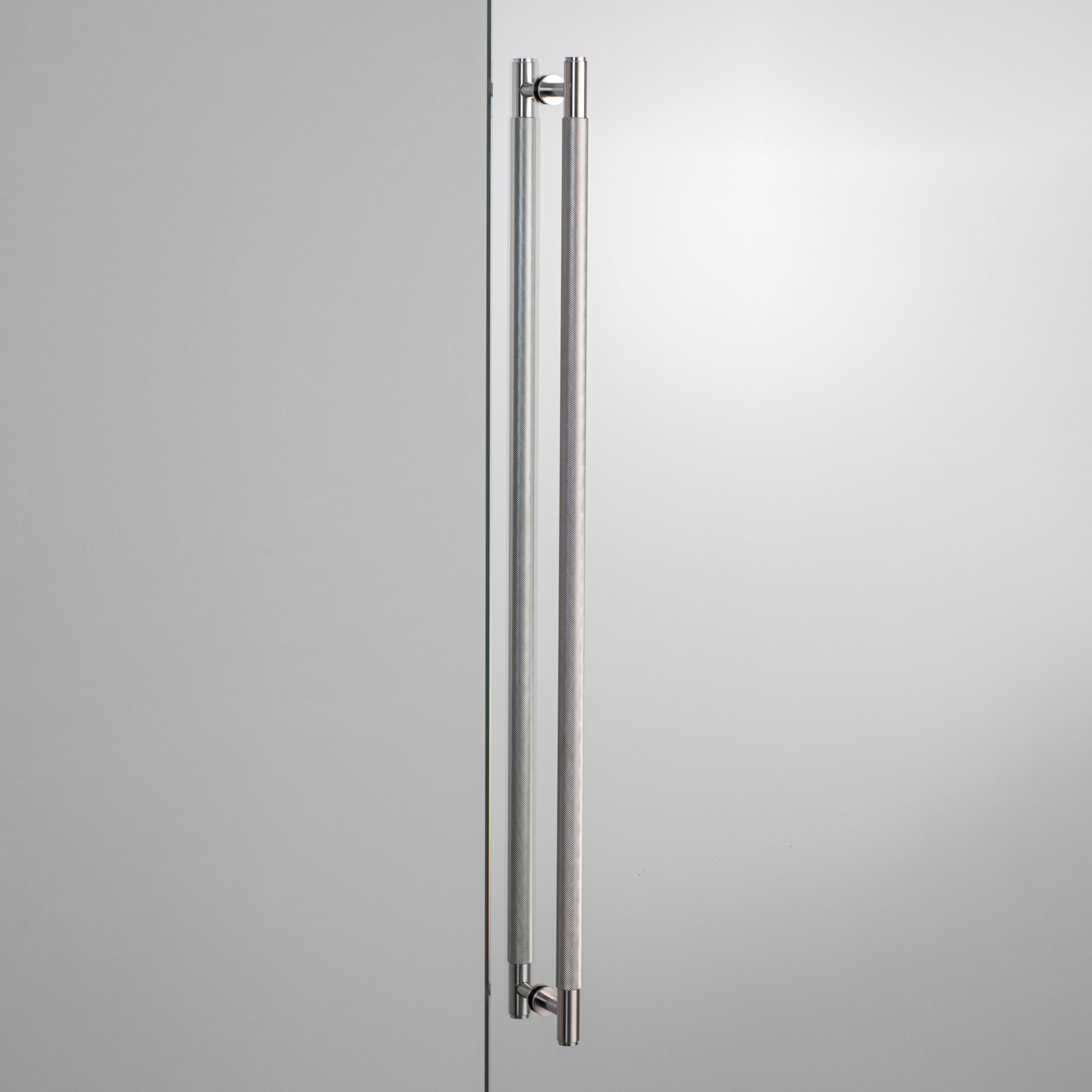Buster + Punch 30.5 inch Double-sided Cross Knurl Closet Bar Hardware Buster + Punch Steel  
