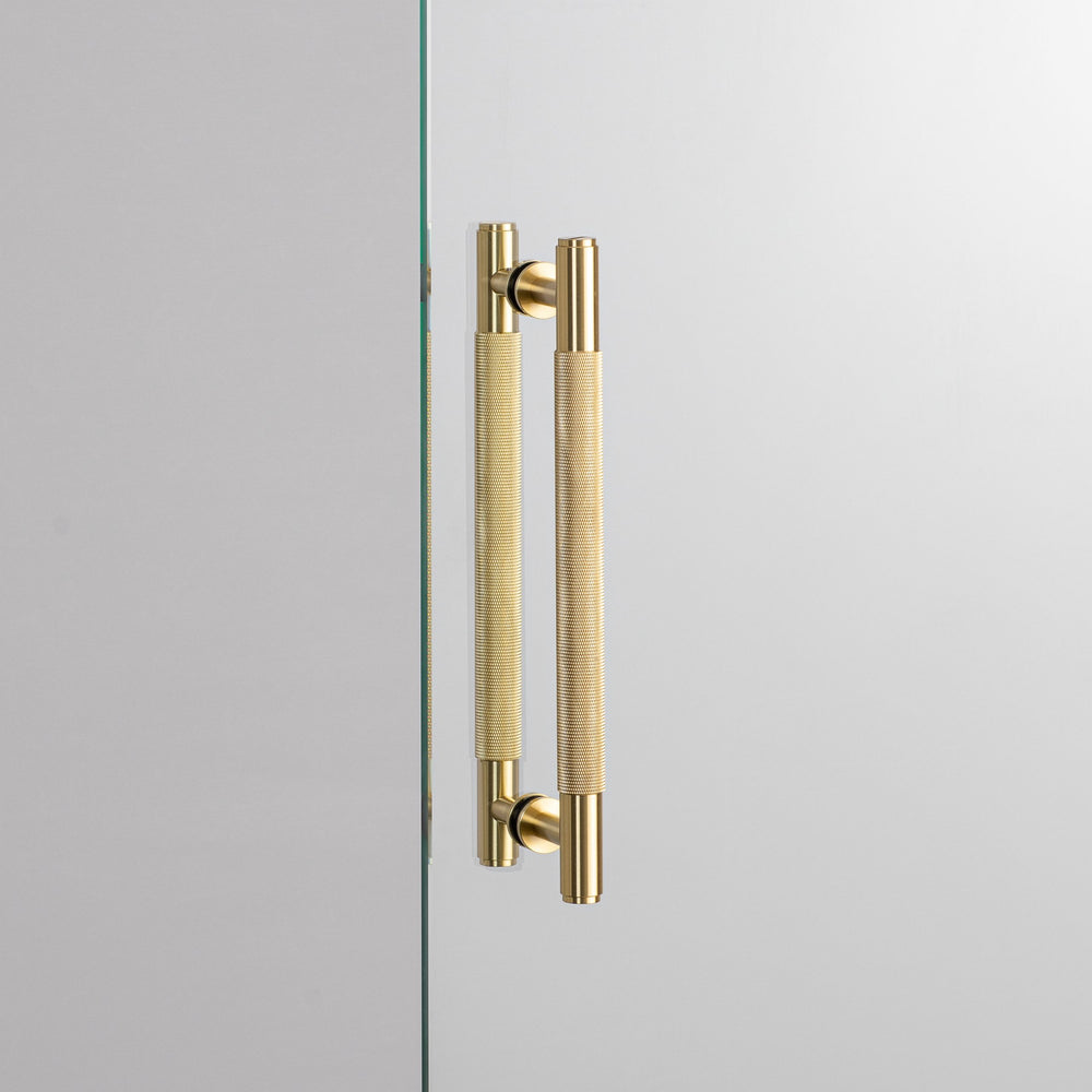 Buster + Punch PULL BAR / DOUBLE-SIDED / CROSS Door Hardware Buster + Punch Brass  