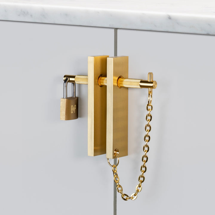 Buster + Punch Precious Bar Cabinet Hardware Buster + Punch Brass  