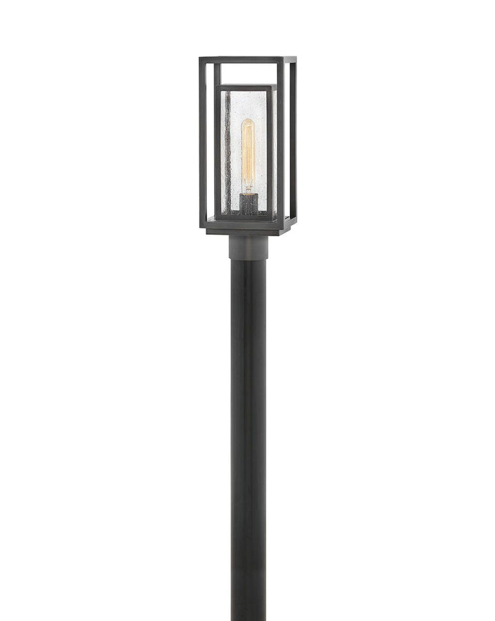 OUTDOOR REPUBLIC Post Top Lantern Pier & Post Mount Lights Maxim Oil Rubbed Bronze 6.0x7.0x17.0