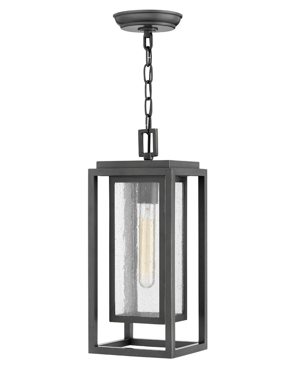 OUTDOOR REPUBLIC Hanging Lantern Outdoor Hanging Lights Maxim Oil Rubbed Bronze 6.0x7.0x16.75 