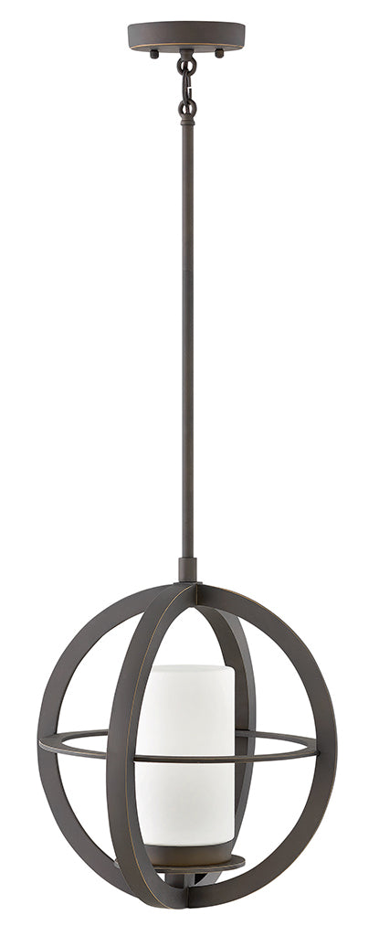 OUTDOOR COMPASS Hanging Lantern Outdoor Hanging Lights Hinkley Oil Rubbed Bronze 14.0x14.0x14.75 