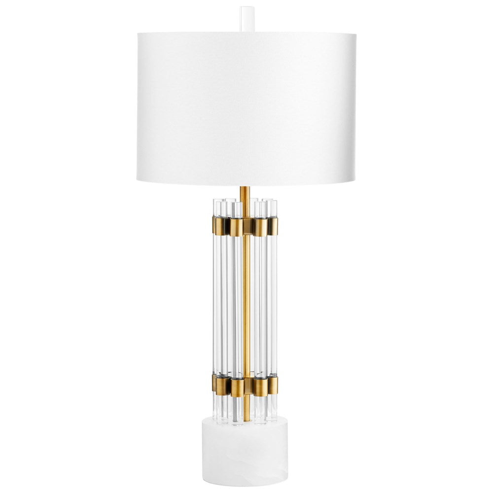 Cyan Design 10354 Kerberos Table Lamp Lamp Cyan Design Satin Brass  
