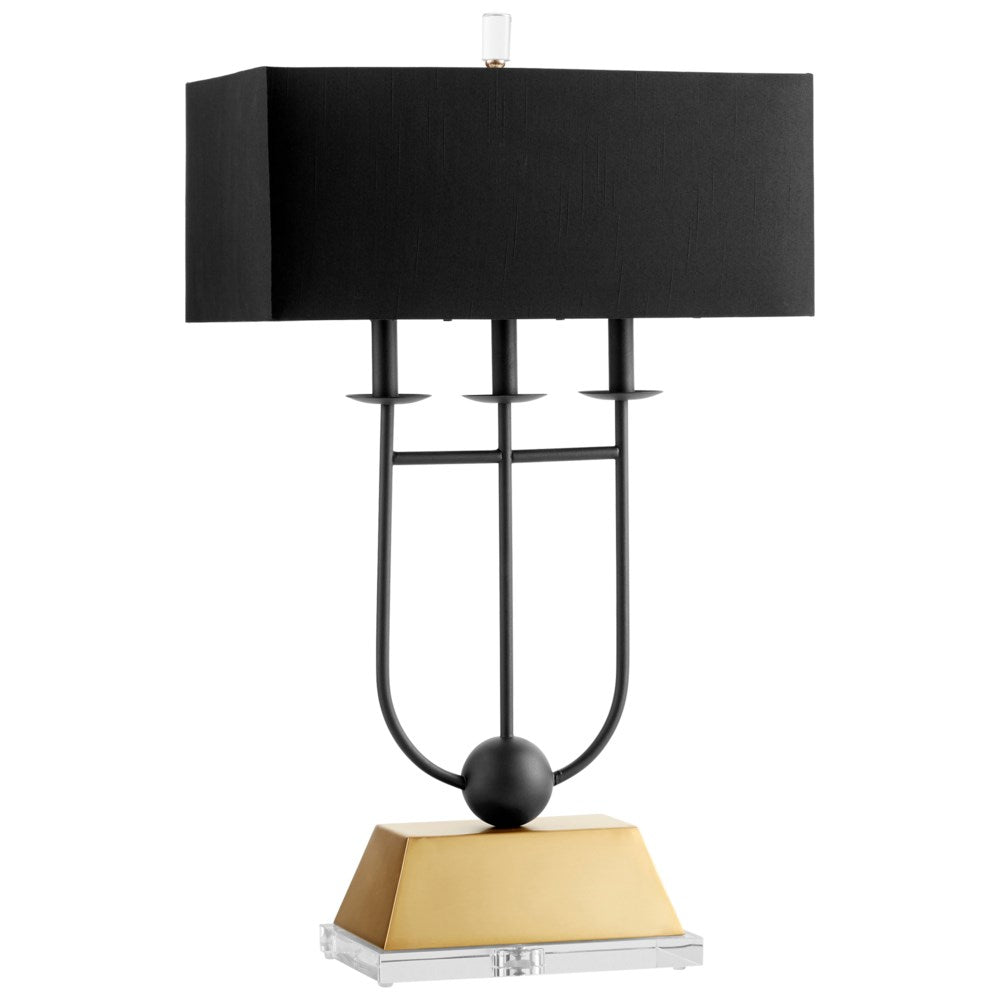 Cyan Design 10983 Euri Table Lamp Lamp Cyan Design Black and Gold  