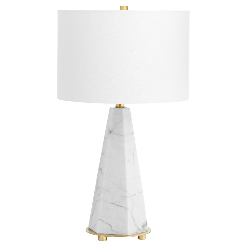 Cyan Design 11217 Opaque Storm Lamp Lamp Cyan Design White  