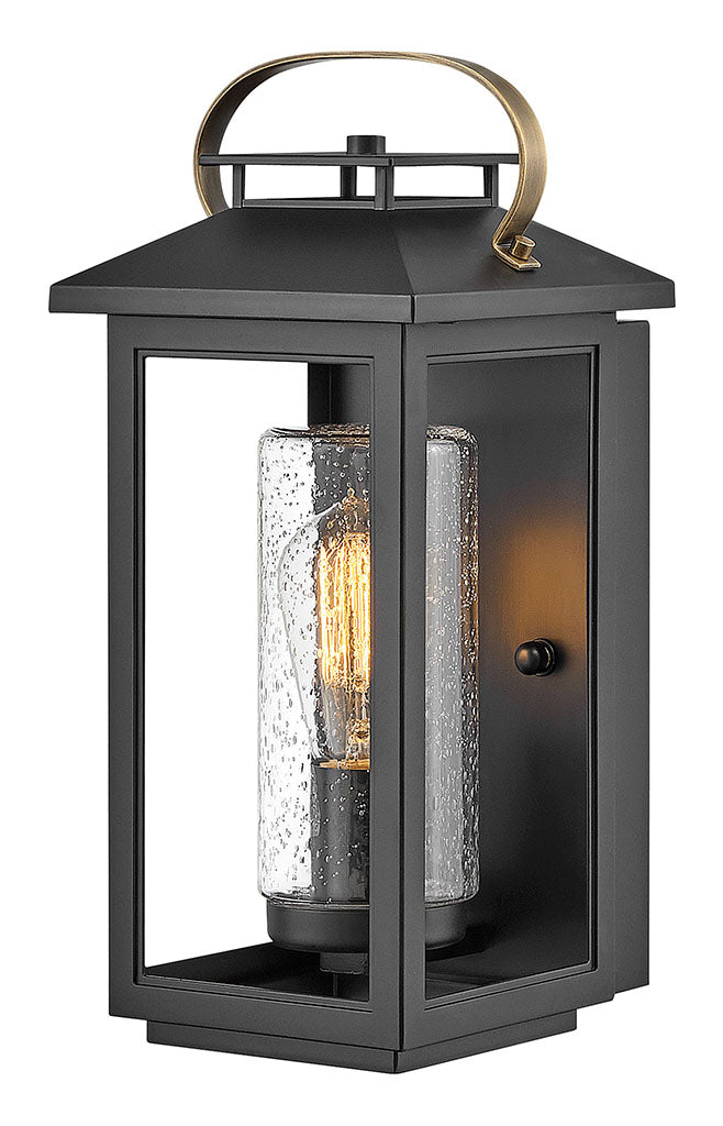 OUTDOOR ATWATER Wall Mount Lantern Outdoor Wall Lights Hinkley Black 7.0x6.5x14.0 